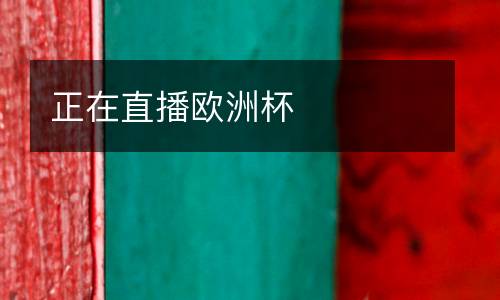 正在直播歐洲杯