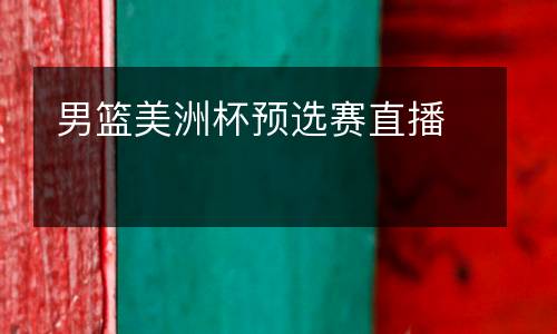 男籃美洲杯預(yù)選賽直播
