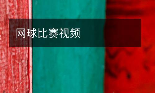 網(wǎng)球比賽視頻